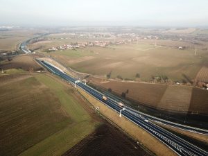 Nový úsek silnice I/58 Příbor - Skotnice. Foto: Eurovia CS