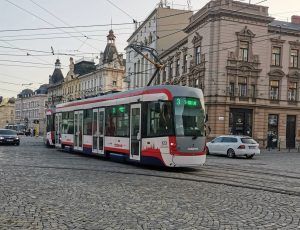 Tramvaj EVO 1/o v Olomouci. Foto: DPMO