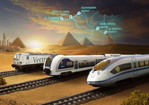Egypt a Siemens podepsaly memorandum o výstavbě VRT. Pramen: Siemens