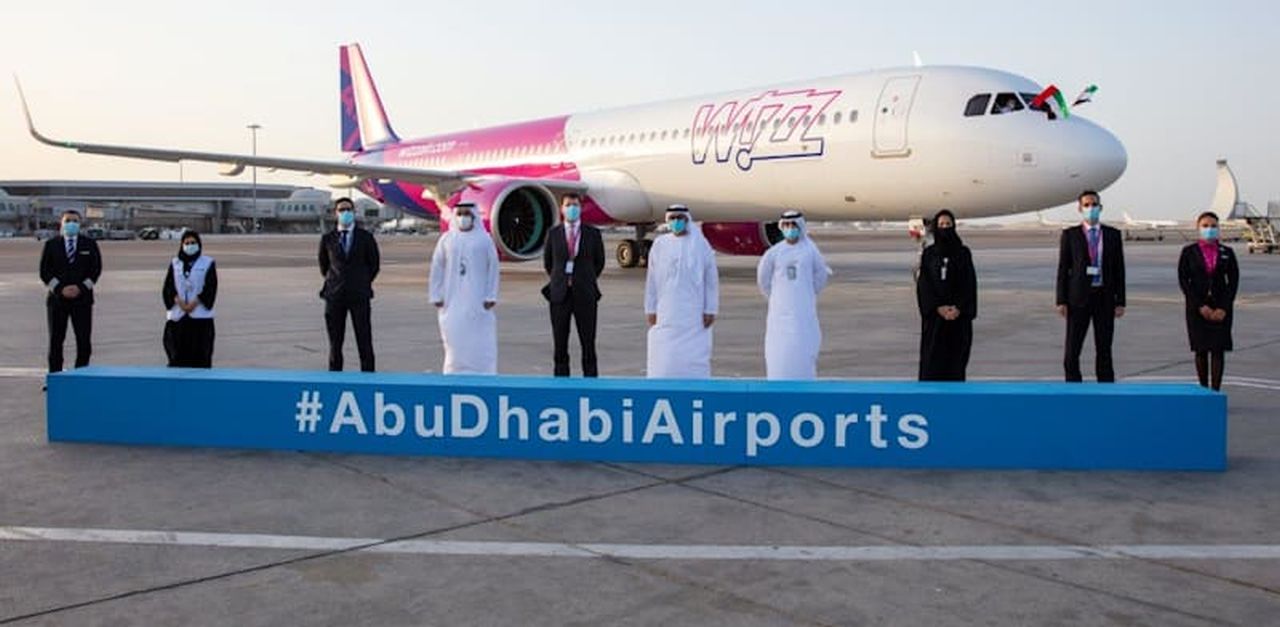 Premiéra Wizz Airu v Abu Dhabi. Foto: Wizz Air