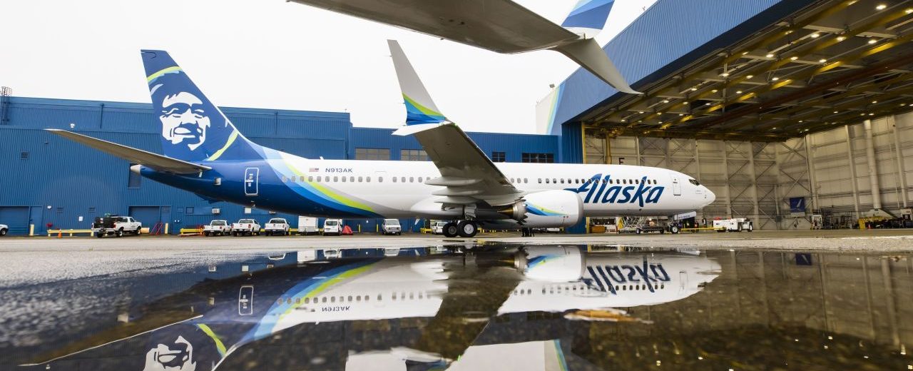 Boeing 737 MAX 9 v barvách Alaska Airlines. Foto: Alaska Airlines