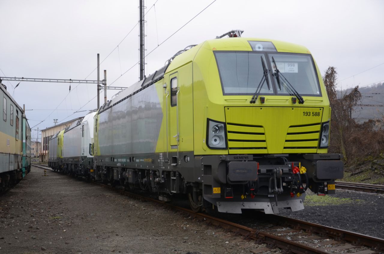 Lokomotivy Siemens Vectron pro ČD Cargo. Foto: ČDC