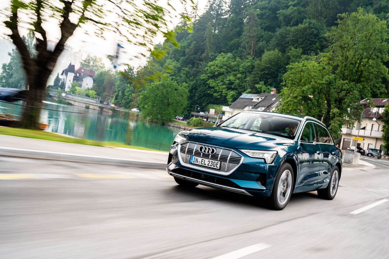 Audi e-tron se stalo v roce 2020 nejprodávanějším vozem v Norsku. Foto: Audi