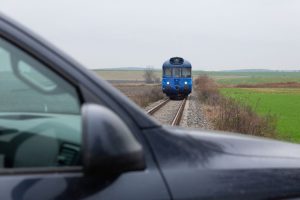 Testování autonomního vlaku mezi Dolním Bousovem a Kopidlnem. Foto: AŽD Praha