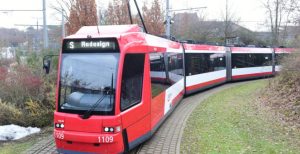 Tramvaj GT8N v Norimberku. Foto: VAG
