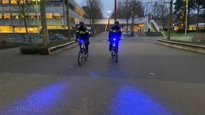 Policejní kola s majáčky. Foto: Politie.nl