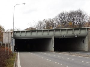 Husovický tunel v Brně (I/42). Autor: Harold – Vlastní dílo, CC BY-SA 3.0, https://commons.wikimedia.org/w/index.php?curid=12387492