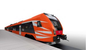 Vizualizace nových elektrických jednotek pro Estonské dráhy. Foto: Škoda Transportation
