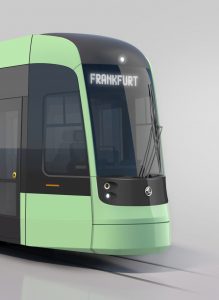 Vizualizace nové tramvaje pro Frankfurt nad Odrou. Foto: Škoda Transportation