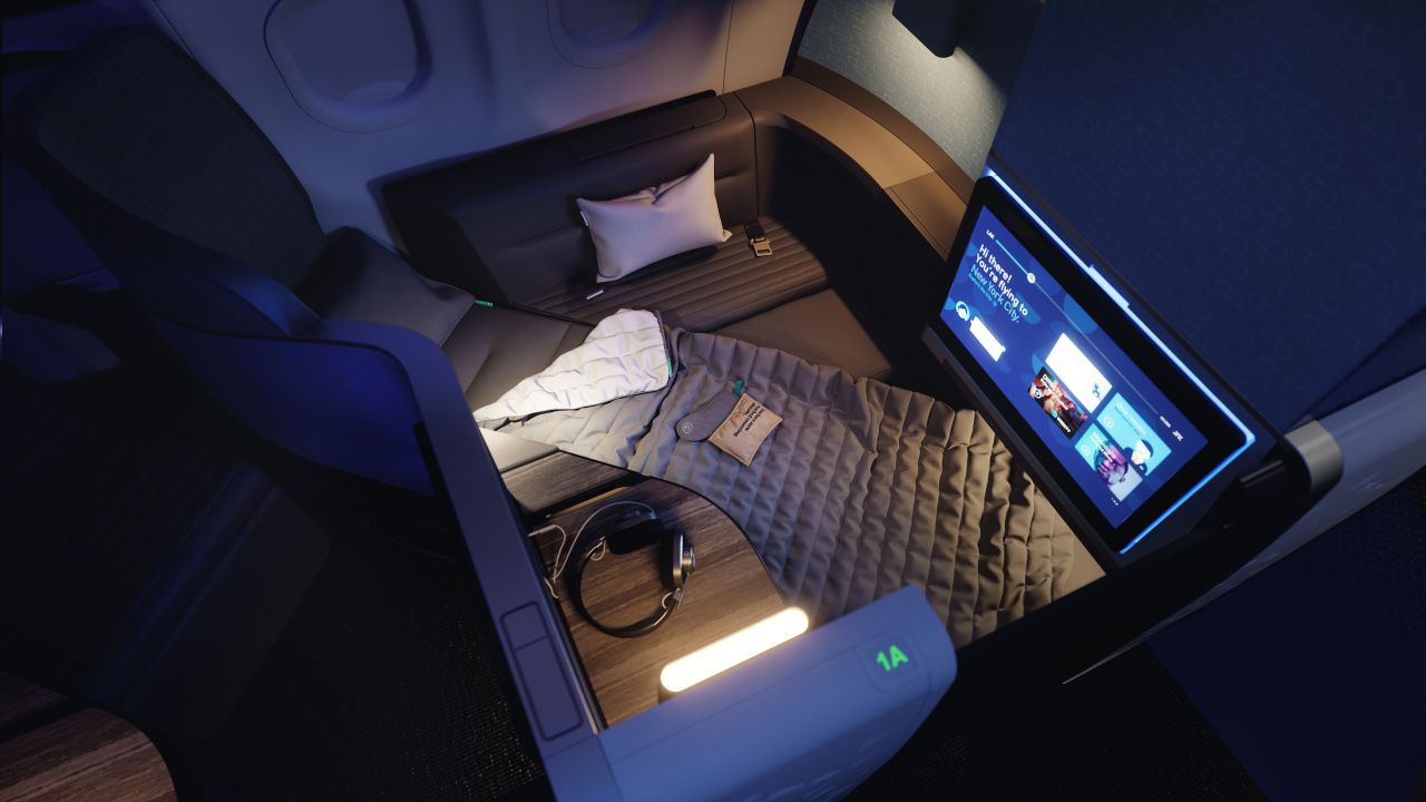 Nová podoba třídy Mint pro A321LR společnosti JetBlue. Foto: JetBlue