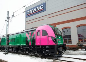 Lokomotiva Dragon 2 pro dopravce Rail STM. Foto: Newag