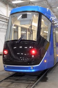 Vratislavská tramvaj 16T po modernizaci. Pramen: FB MPK Wroclaw