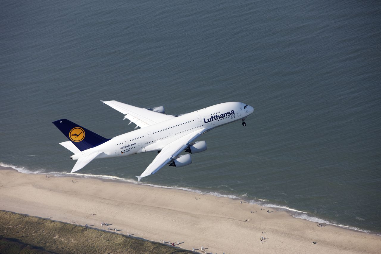 Airbus A380 v barvách Lufthansy. Foto: Lufthansa