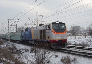 Lokomotiva pro Kazachstán. Pramen: Škoda Transportation