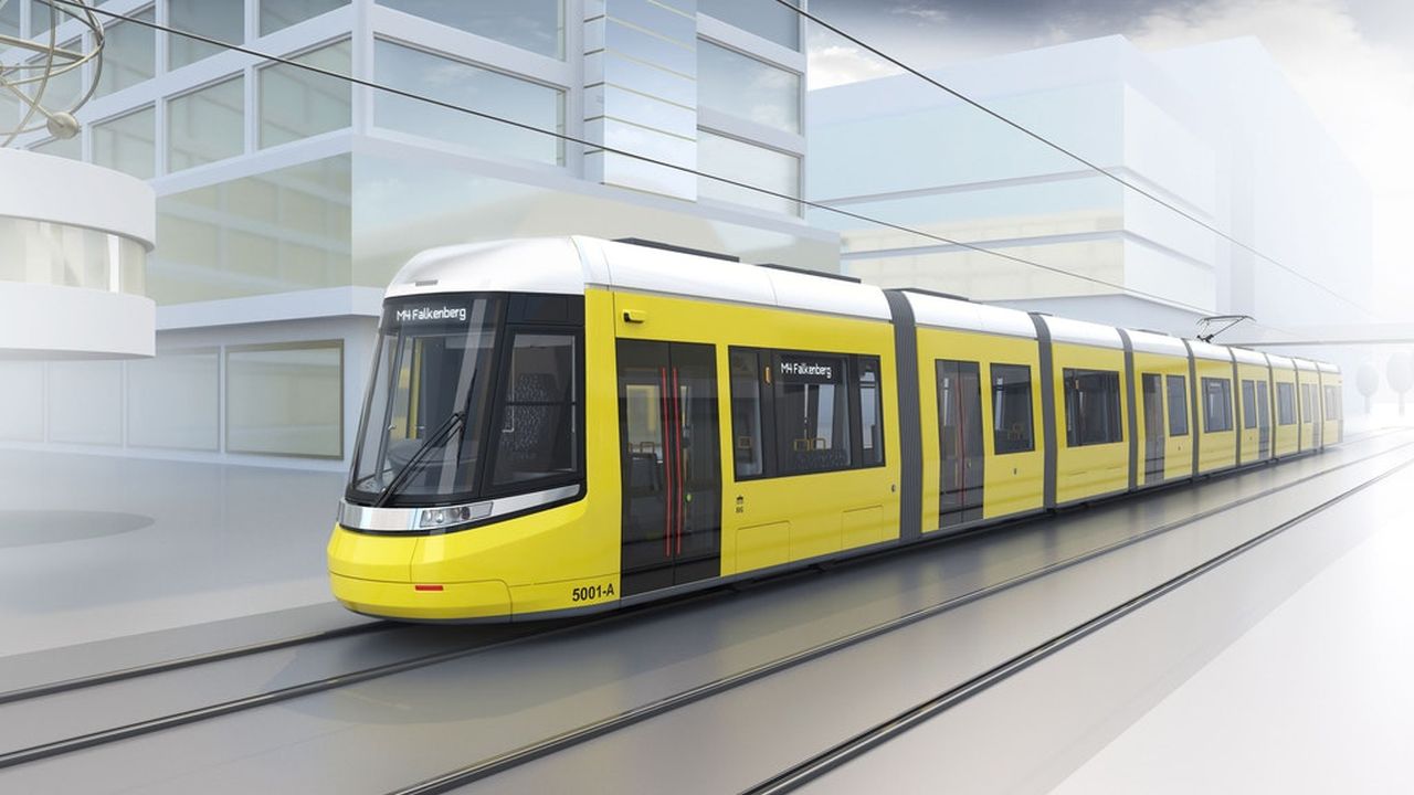 Nová podoba tramvají Flexity pro Berlín. Foto: Alstom