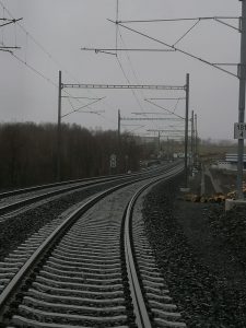 Sanace trati v úseku Dalovice - Hájek. Foto: Jan Plomer