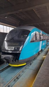 Siemens Desiro v korporátních barvách Arrivy. Foto: Arriva vlaky