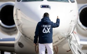 První let Falcon 6X. Foto: Dassault Aviation