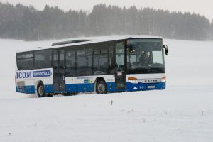 Autobus Setra společnosti Icom Transport na Vysočině. Foto: Icom Transport