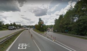Silnice I/38 v Jihlavě. Foto: Google Street View