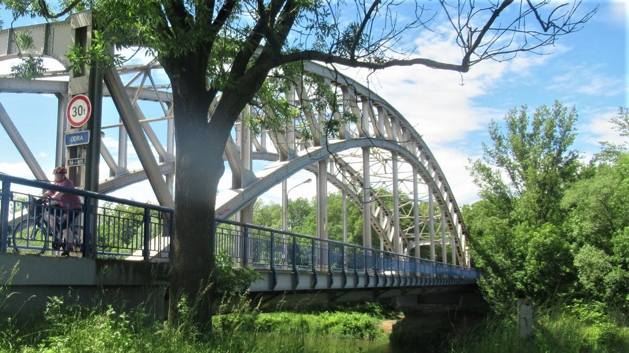 Most přes Odru v Ostravě na I/56. Pramen: ŘSD