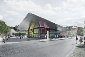 Návrh podoby terminálu veřejné dopravy v Jablonci nad Nisou. Foto: Domyjinak.cz