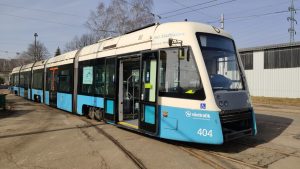 Opravená tramvaj M32 pro Göteborg. Foto: Ekova Electric