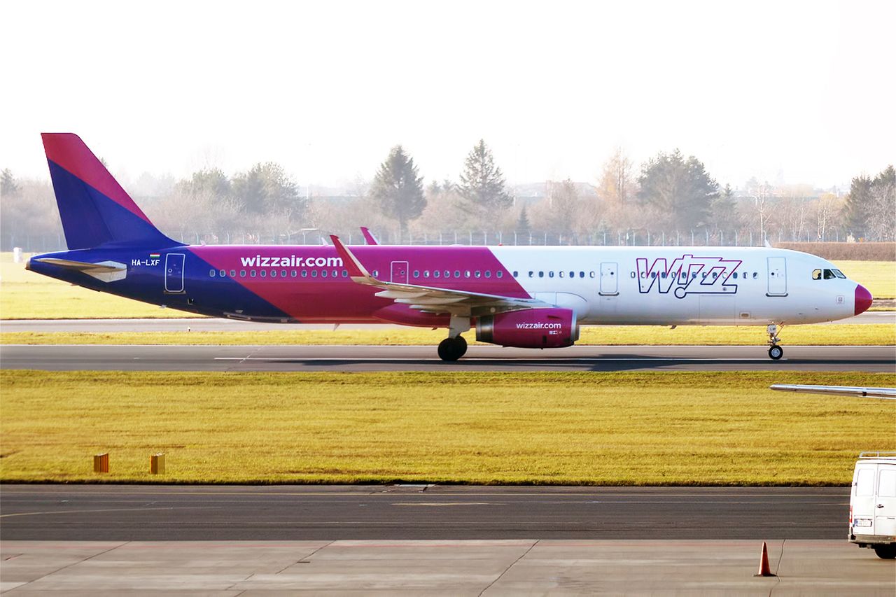 Airbus A321 společnosti Wizz Air. Foto: Anna Zvereva / Flickr.com