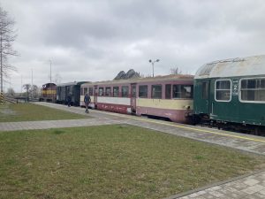 Mimořádný vlak Javorník ve Slezsku - Hevlín. Pramen: Gepard Express/Albert Fikáček