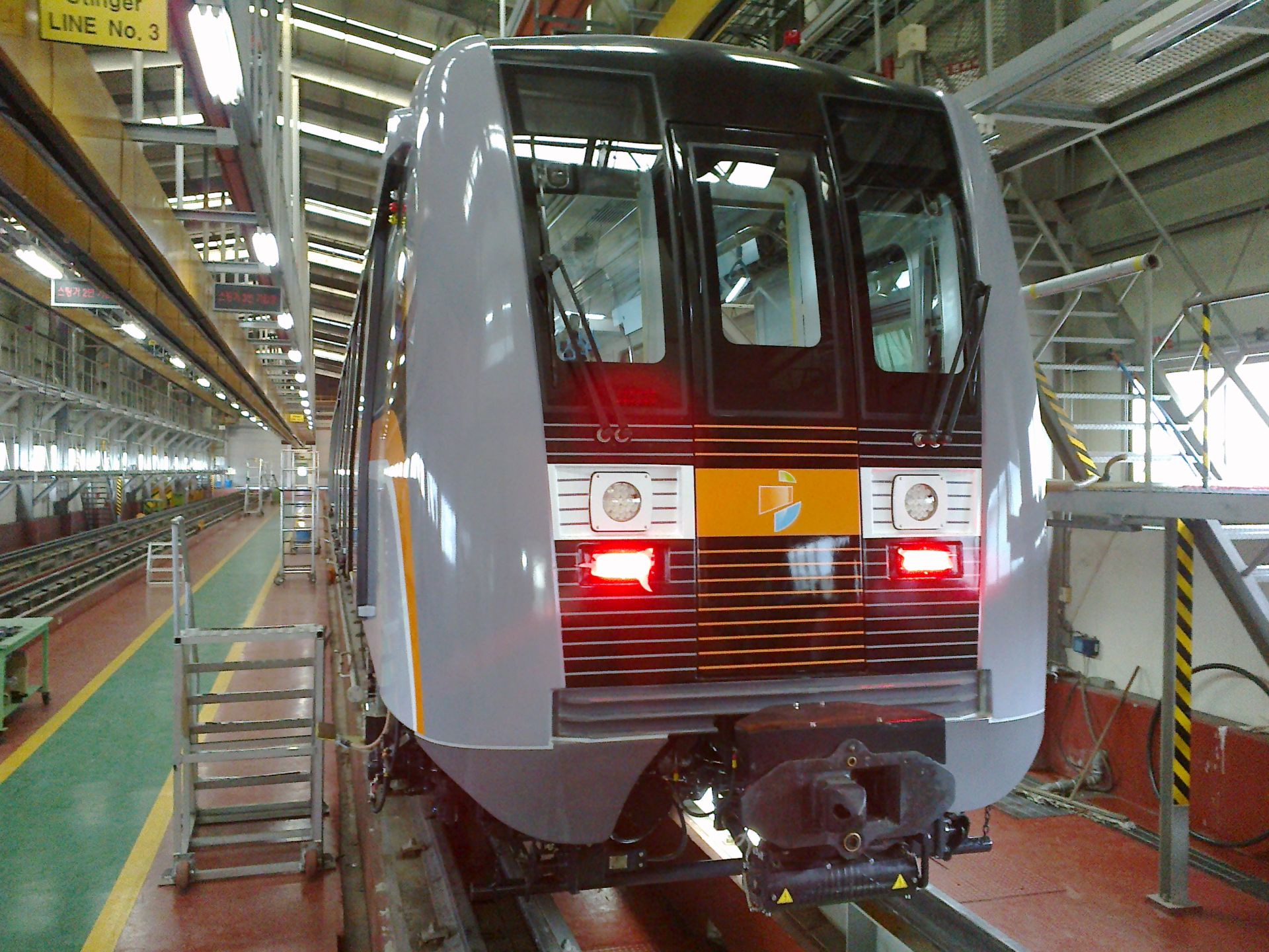 Automatické vozy metra pro Inčchon. Pramen: Škoda Transportation