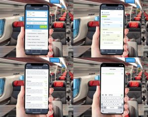 Aplikace Můj vlak a objednání SMS jízdenky. Foto: České dráhy