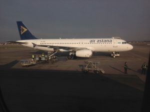 Letadlo Air Astana. Autor: Aleš Tondl