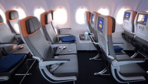 Interiér A321LR pro JetBlue. Foto: JetBlue