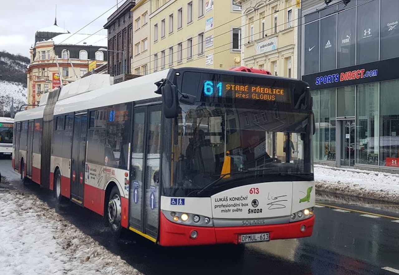 Trolejbus Škoda 27 Tr v Ústí nad Labem. Foto: Jan Sůra / Zdopravy.cz