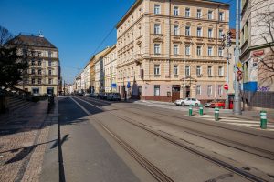 Seifertova ulice v Praze na Žižkově. Pramen. IPR Praha