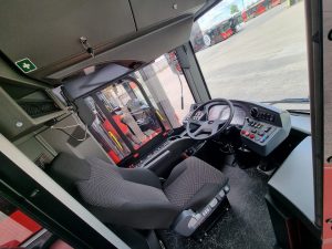 Autobus Solaris Urbino 18 pro českobudějovickou MHD. Pramen: DPMCB