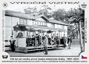 Výroční turistická vizitka ke 130. výročí elektrických drah v Praze. Foto: DPP