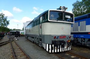 Lokomotiva T 478.3101 v posledním verzi laku před změnou nátěru. Foto: České dráhy