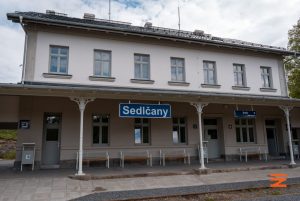 Opravená výpravní budova v Sedlčanech. Foto: Správa železnic