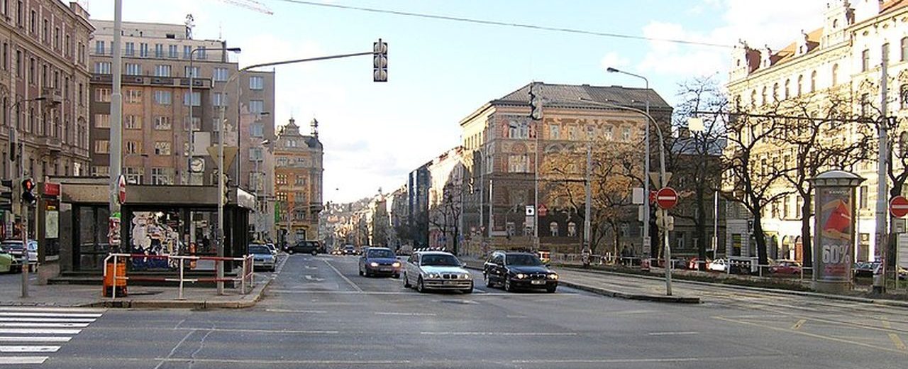 Křižovatka I. P. Pavlova. Foto: Packa / Wikimedia Commons