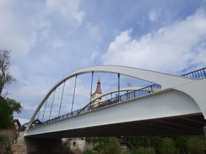 Nový most přes Jizeru v Loukově. Foto: Krajská správa a údržba silnic Středočeského kraje