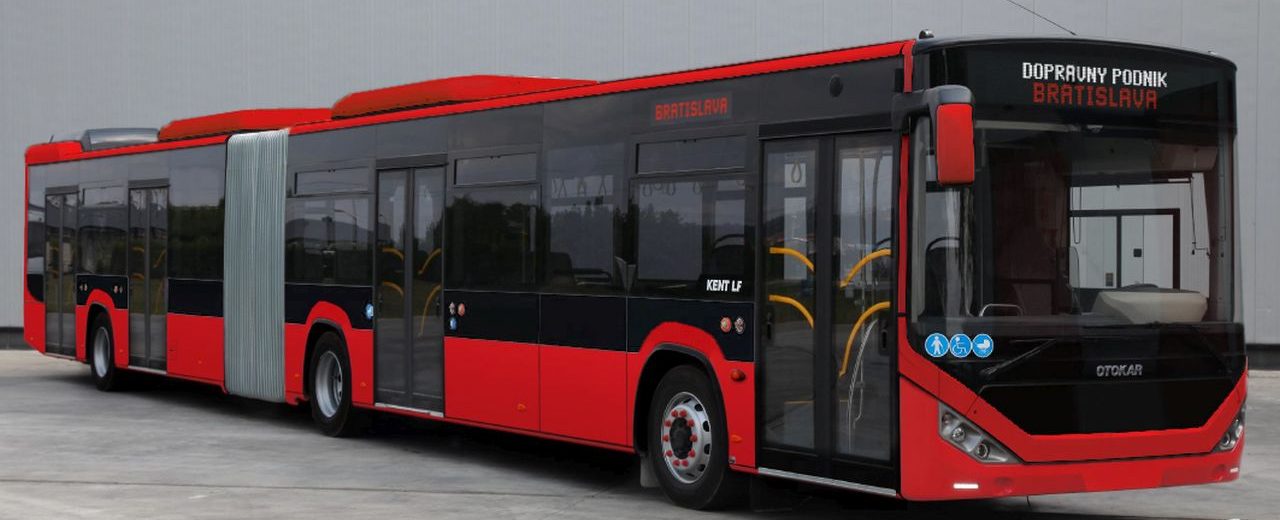 Nový autobus Otokar Kent C pro Dopravný podnik Bratislava. Foto: DPB