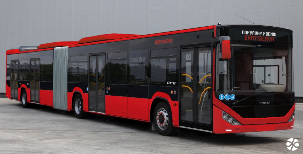 Nový autobus Otokar Kent C pro Dopravný podnik Bratislava. Foto: DPB