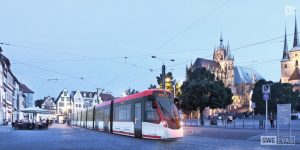Nové tramvaje Stadler Tramlink pro Erfurt. Foto: Jacob Schröter