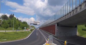 Oprava výjezdu z Královopolského tunelu. Foto: Skanska