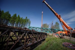 Rekonstrukce Vilémovského viaduktu. Foto: Chládek a Tintěra Pardubice