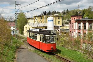 Tramvaj Gotha na trati z Liberce do Jablonce. Foto: Boveraclub
