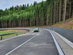Silnice II/288 Podbozkov - Cimbál. Foto: Liberecký kraj
