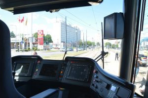 Nová tramvaj Durmazlar Panorama pro Olštýn. Foto. MPK Olzstyn
