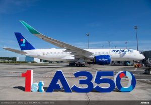 A350-900 v barvách World2Fly. Foto: Airbus